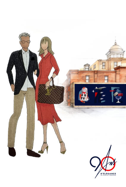 Air France Event Guest illustrator